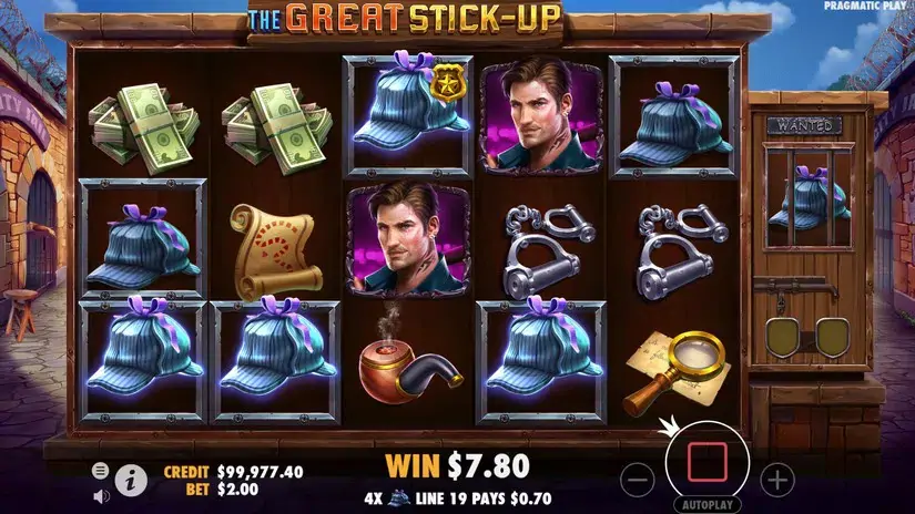 The Great Stick-Up slot screenshot 6