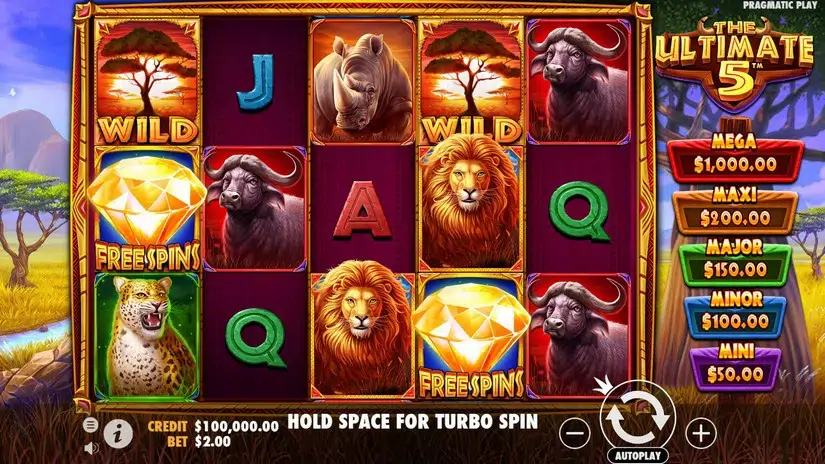 The Ultimate 5 slot screenshot 1