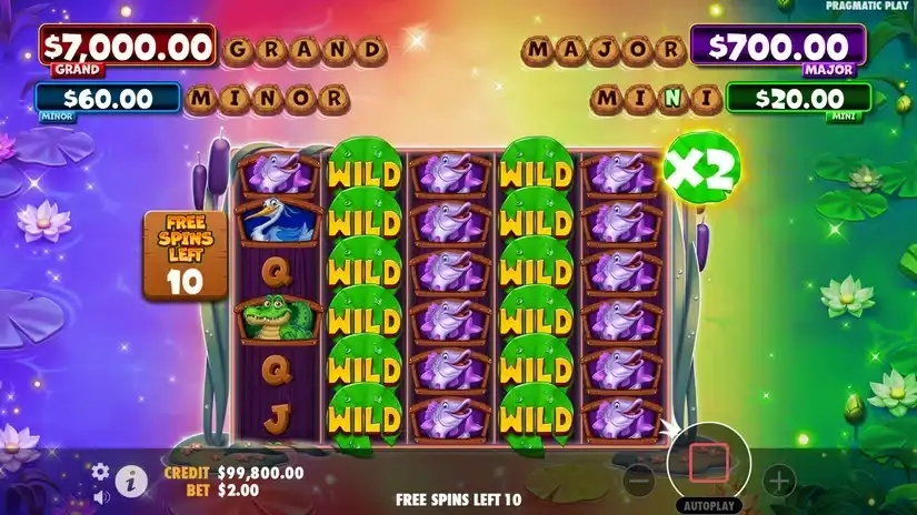 Tiny Toads slot screenshot 5
