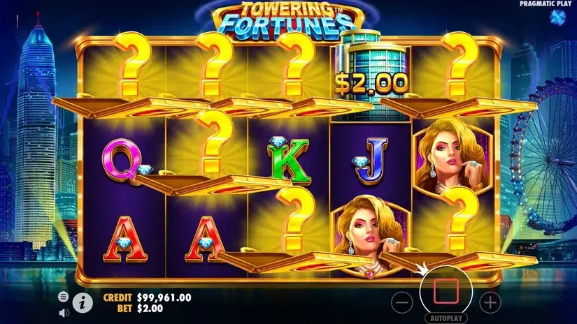 Towering Fortunes slot screenshot 3