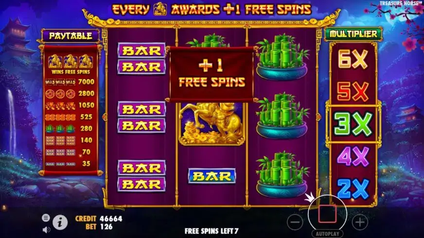 Treasure Horse slot screenshot 6