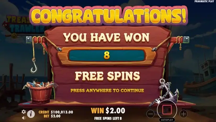 Treasure Trawler slot screenshot 4