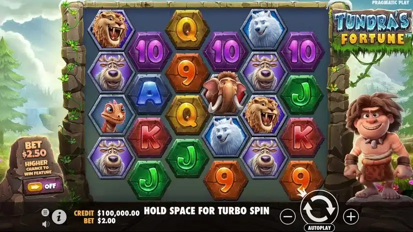 Tundra’s Fortune slot screenshot 