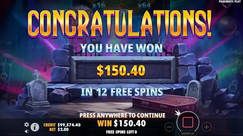 Vampy Party slot screenshot 