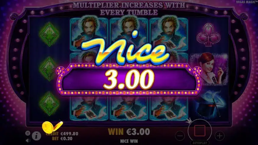 Vegas Magic slot screenshot 3