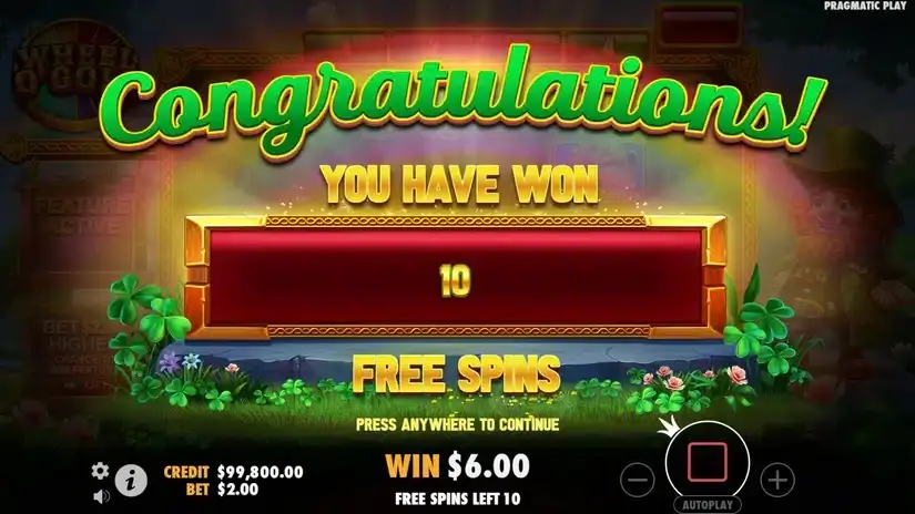 Wheel O’Gold slot screenshot 3