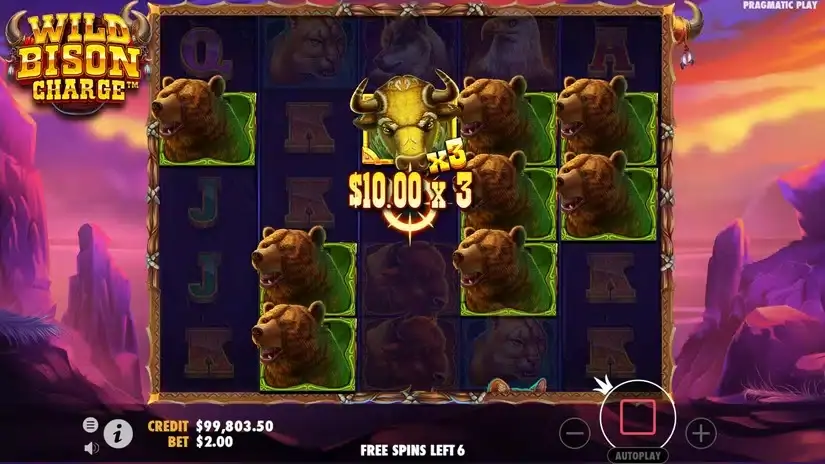 Wild Bison Charge slot screenshot 5
