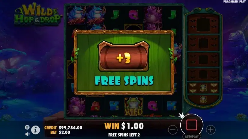 Wild Hop&Drop slot screenshot 5