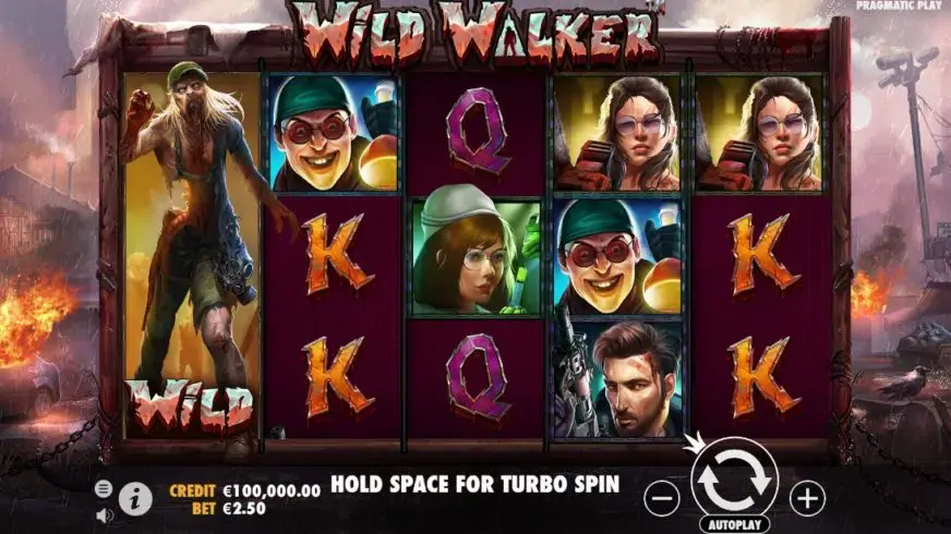 Wild Walker slot screenshot 1