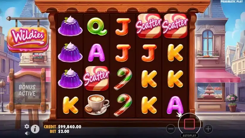 Wildies slot screenshot 2