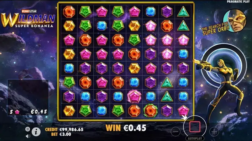 Wildman Super Bonanza slot screenshot 2