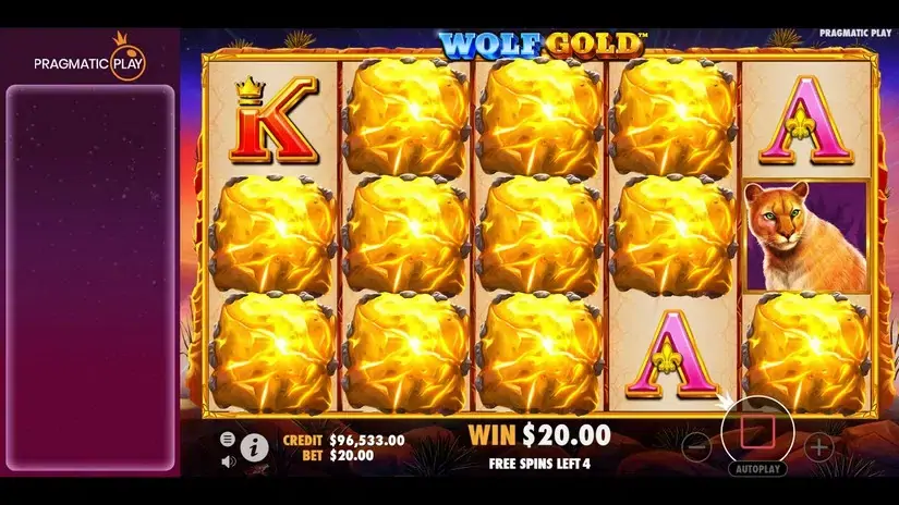 Wolf Gold Power Jackpot slot screenshot 6