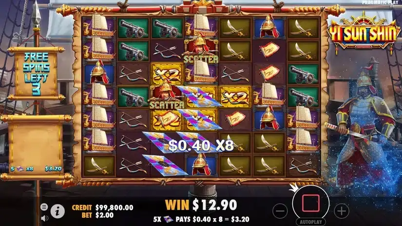 Yi Sun Shin slot screenshot 5