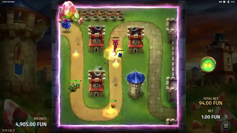 Cash Defense slot screenshot 5