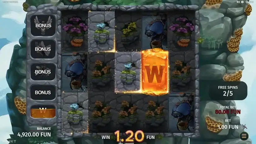 Honey Hunters slot screenshot 4