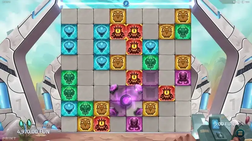 Reapers slot screenshot 2