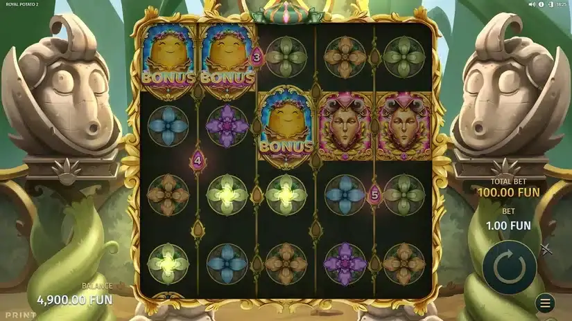 Royal Potato 2 slot screenshot 2