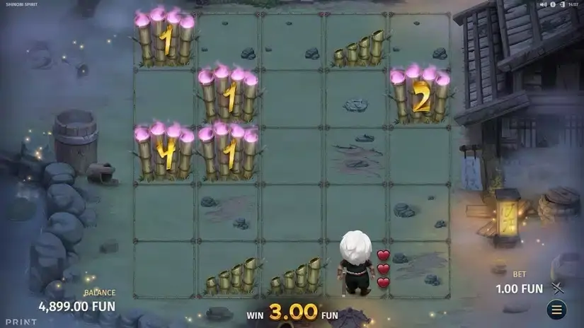 Shinobi Spirit slot screenshot 5