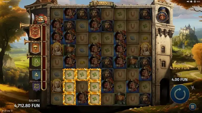 Tarasque slot screenshot 3