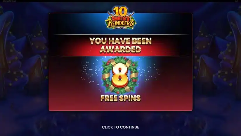 10 Santa’s Reindeers slot screenshot 3