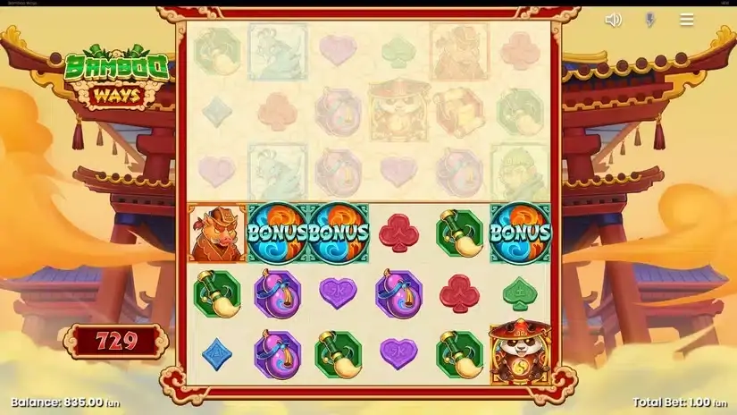 Bamboo Ways slot screenshot 3