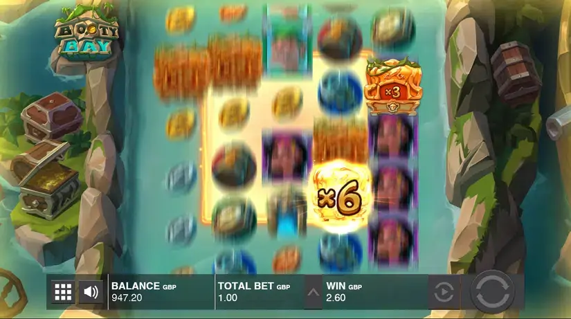 Booty Bay slot screenshot 3