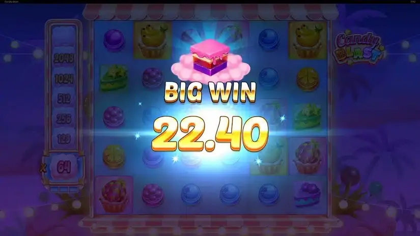 Candy Blast slot screenshot 