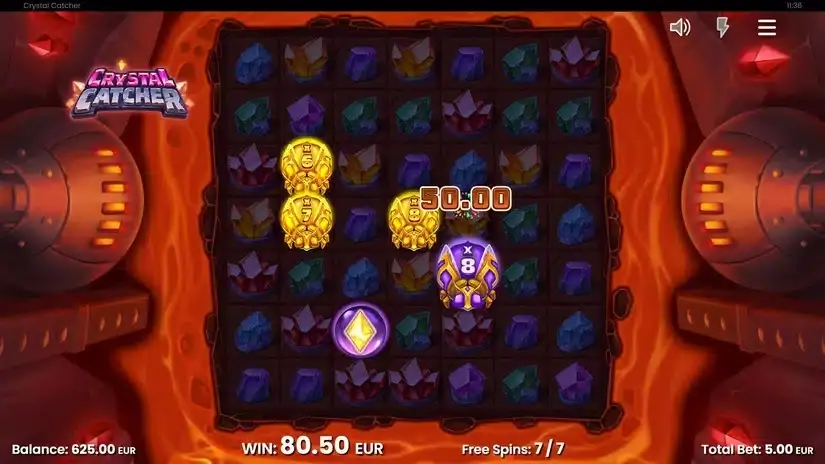 Crystal Catcher slot screenshot 4
