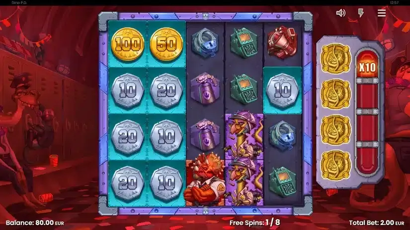Dino P.D slot screenshot 4