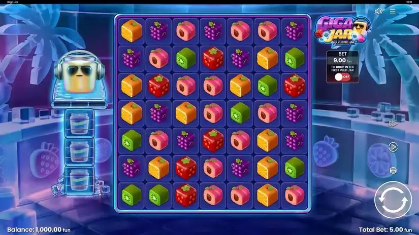 Giga Jar Cluster Link slot screenshot 