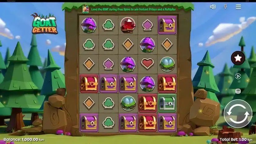 Goat Getter slot screenshot 