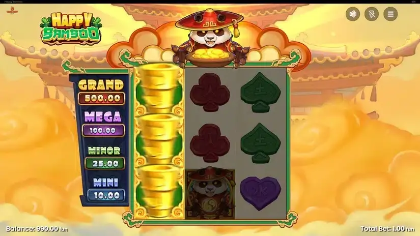 Happy Bamboo slot screenshot 3