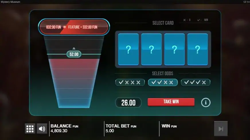 Mystery Museum slot screenshot 