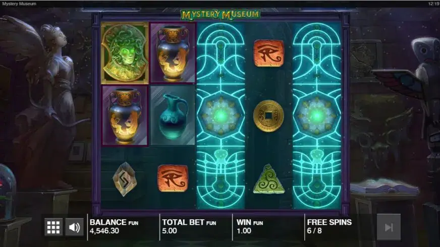 Mystery Museum slot screenshot 3
