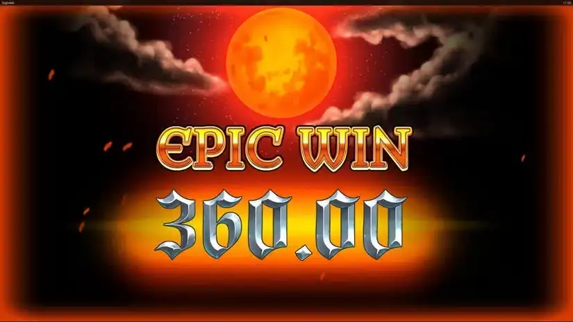 Nightfall slot screenshot 