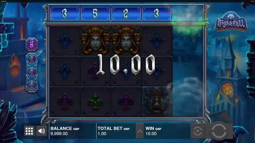 Nightfall slot screenshot 4