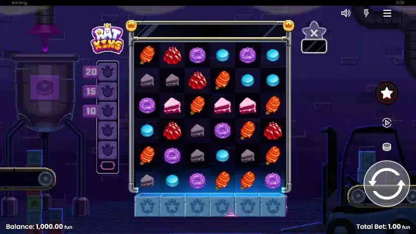 Rat King slot screenshot 