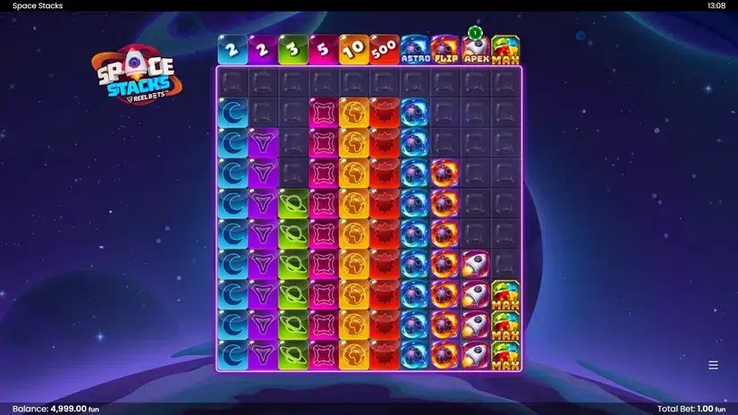 Space Stacks slot screenshot 3