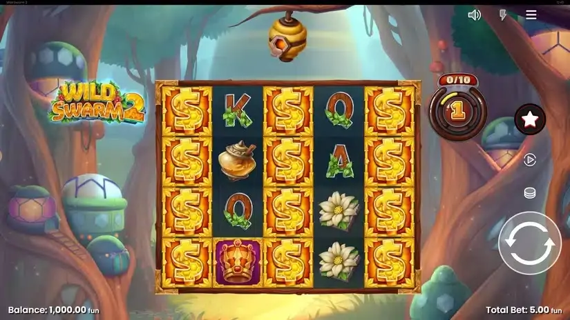 Wild Swarm 2 slot screenshot 
