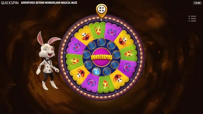 Adventures Beyond Wonderland Magical Maze slot screenshot 3