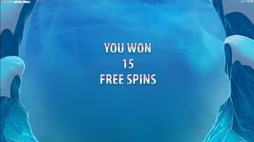 Crystal Prince slot screenshot 2