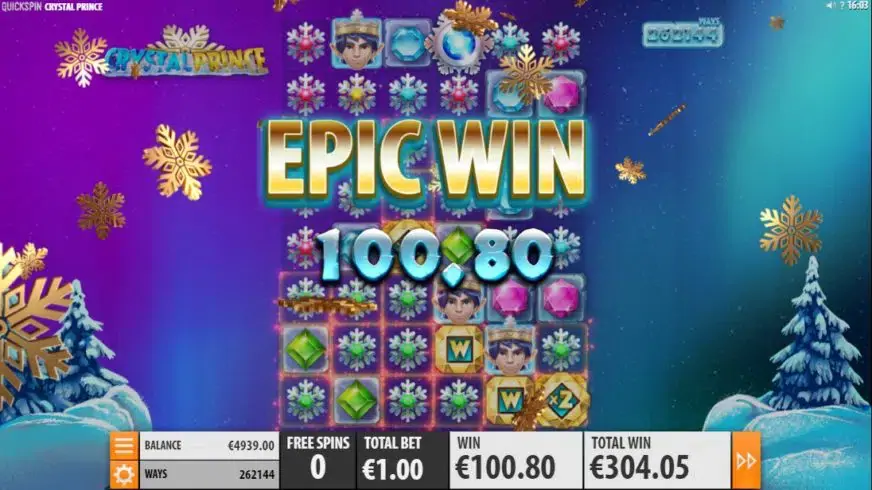 Crystal Prince slot screenshot 4