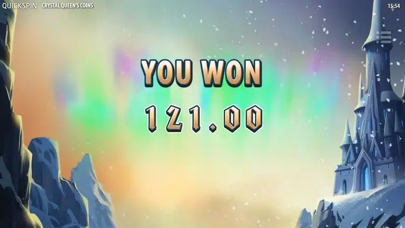 Crystal Queen’s Coins slot screenshot 