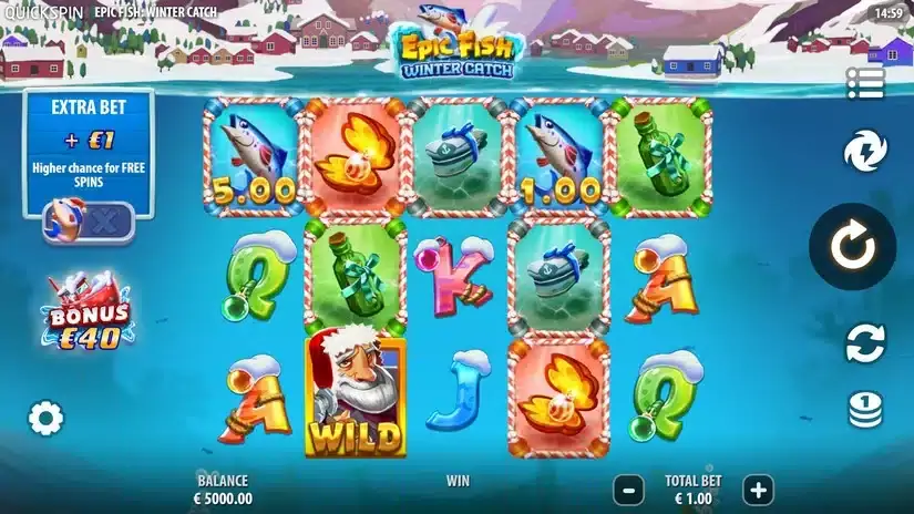Epic Fish Winter Catch slot screenshot 1