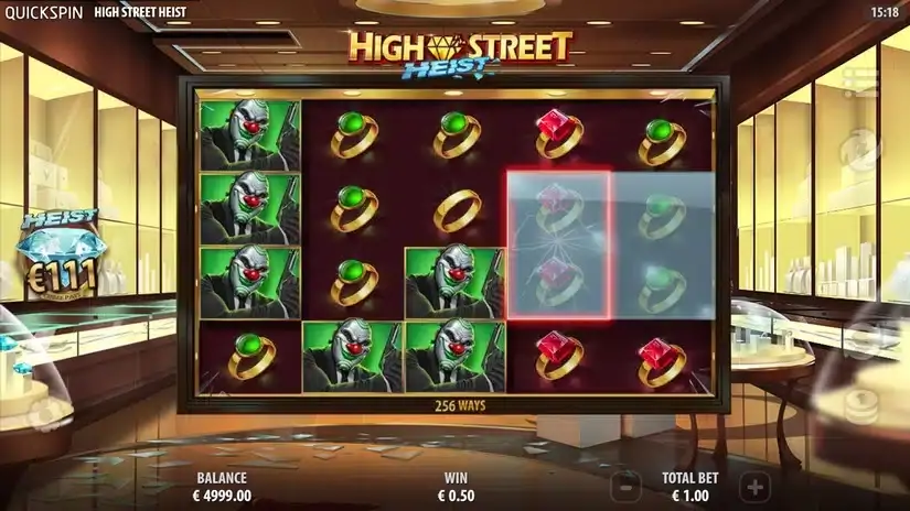 High Street Heist slot screenshot 3
