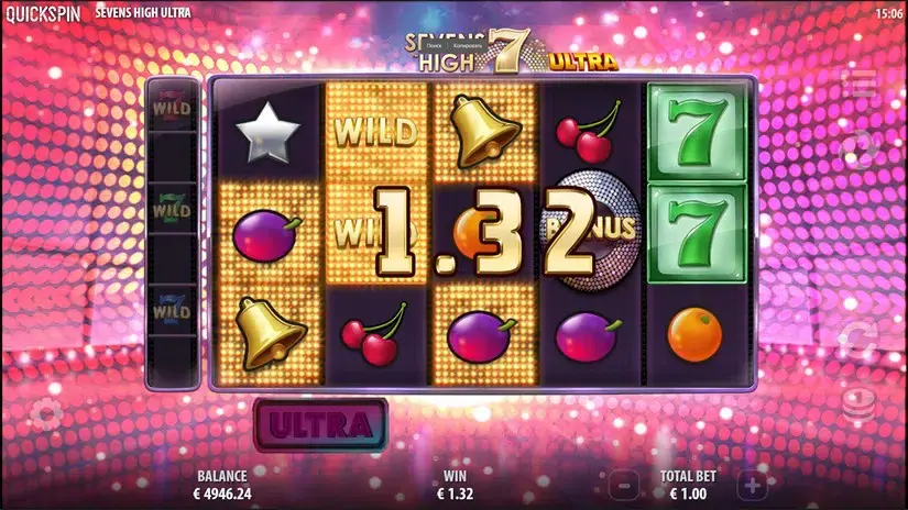 Sevens High Ultra slot screenshot 3