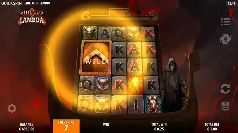 Shields of Lambda slot screenshot