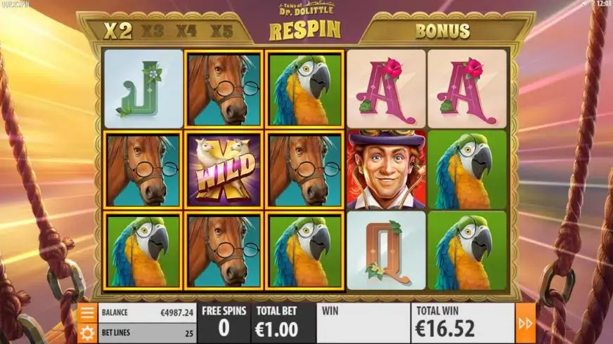 Tales of Dr Dolittle slot screenshot 3