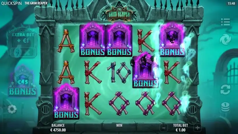 The Grim Reaper slot screenshot 2