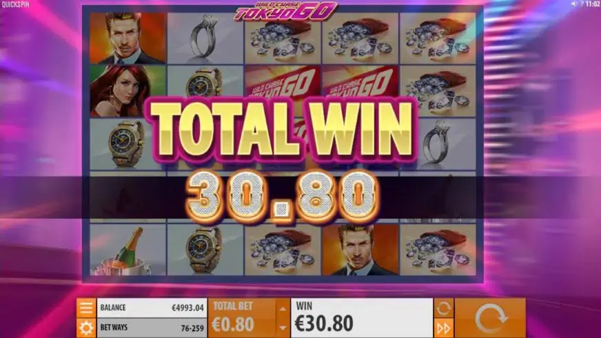 Wild Chase: Tokyo Go slot screenshot 5